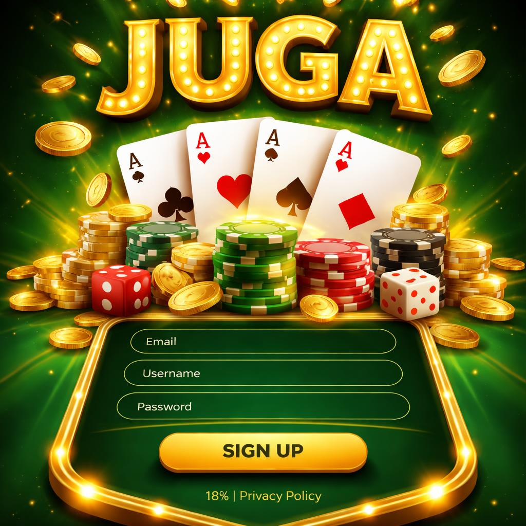 JUGA muestra una experiencia de casino online con sala de juego digital, tragaperras temáticas, ruleta y blackjack para usuarios en español
